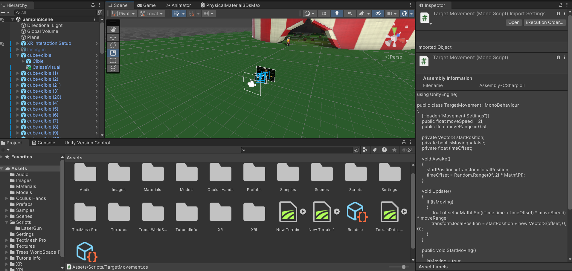 Éditeur Unity — The Dead Circus